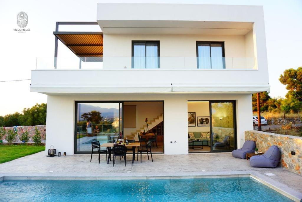 Villa Melas Chania  ภายนอก รูปภาพ